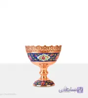 آجیل خوری مس و پرداز 20 cm