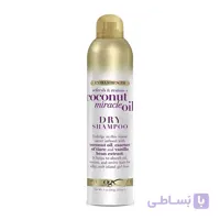 شامپو خشک مو او جی ایکس مدل Coconut Miracle Oil حجم 235 میلی لیتر