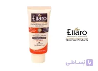 کرم ضد آفتاب رنگی الارو SPF30 بژ روشن حجم 40 میلی لیتر Ellaro light beige sunscreen