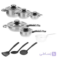 سرویس قابلمه استیل ۲۳ پارچه رویال