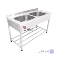 سینک ظرفشویی 120 سانتی دولگن صنعتی