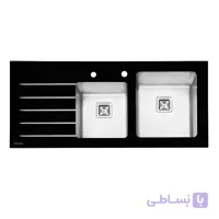 سینک پرنیان استیل مدل PS4105 توکار