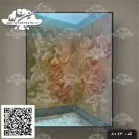 سفال نقش برجسته. کد:۸۰۱۳