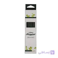 مداد مشکی سوسمار نشان Alligator بسته 12 عددی