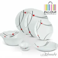 سرویس غذا خوری 26 پارچه دسینی مدل رومئو
