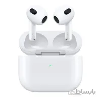 هدفون بی سیم اپل مدل AirPods 3 همراه با محفظه شارژ