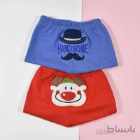 پک 2 عددی شلوار نوزادی بی بی وان کد 1246 (6-9 ماه)