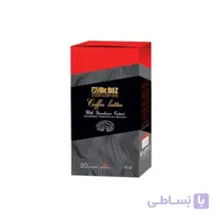کافه لاته با قارچ گانودرما ۲۰ عددی