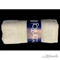 حوله استخری 70*130 رزین تاژ بامبو کرم