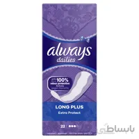 نوار روزانه الویز مدل extra protect بسته 22عددی ا Elvis daily bar, extra protect model, package of 22 pieces