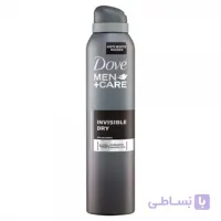 اسپری ضدتعریق داو مردانه ۲۵۰ میل مدل Invisible Dry