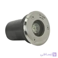 چراغ دفنی 1 وات قطر 6 سانتی