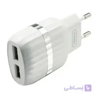 شارژر دیواری فست شارژ Tranyoo V50 2.4A 12W 2Port + کابل میکرو یو اس بی