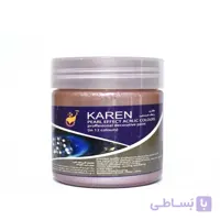 رنگ اکریلیک نسکافه ای صدفی کارن حجم 250 گرمی ا Karen Acrilyc Pearl Nescofe Color, 250g
