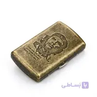 جعبه سیگار فلزی طرح دار