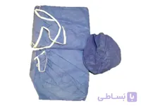 گان، شلوار، کلاه یا لچک