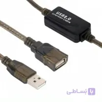 کابل افزایش USB با تقویت کننده 20 متر