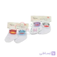 جوراب عروسکی مدل میمون