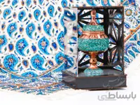 شکلات خوری فیروزه کوبی با جعبه مشبک