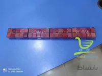 پالت رژلب 10 رنگ Romana به همراه آینه و پد مخصوص در چهار شماره