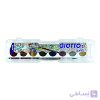 آبرنگ ۸ رنگ اکلیلی جیوتو مدل Glitter