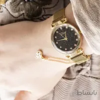 ساعت زنانه و دخترانه دیور بند حصیری