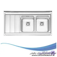 سینک پرنیان استیل کد 1121 روکار