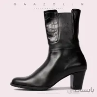 بوت پاشنه دار پاپی گازولین مشکی – GAAZOLIN Poppy Ankle Boots BLK