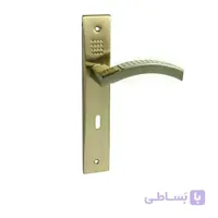 دستگیره در چوبی کلیدی تلرانس طلایی کد 7261B