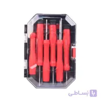 ست 6 عددی پیچ گوشتی ساعتی رونیکس مدل RH-2712