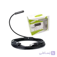 دوربین (آندوسکوپ) 1/3 مگاپیکسل دارای ارتباط USB سازگار با ویندوز و اندروید لنز 7mm کابل 5 متر