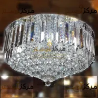 لوستر سقفی دایره سایز 45 مدل دیانا
