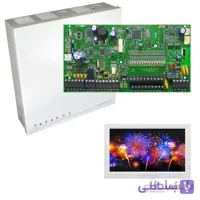 کنترل پنل SP7000 به همراه کی پد لمسی TM70 رنگی پارادوکس + جعبه فلزی