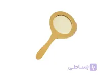 آیینه دستی چوبی