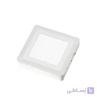 پنل SMD دو رنگ سه حالته روکار مربعی 3+6 وات سان لوکس مدل SP(6+3)S