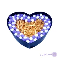 جعبه هدیه طرح قلب تزئین شده کد k1170
