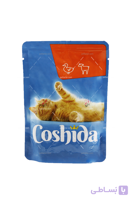 پوچ گربه کوشیدا با طعم گوشت بره و اردک ۱۰۰ گرمی | Coshida Cat Pouch Lamb and Duck