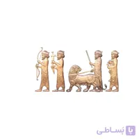 دیوارکوب تندیس و پیکره شهریار مدل هدیه آوران عیلامی کاخ آپادانا تخت جمشید کد FG630 مجموعه 6 عددی