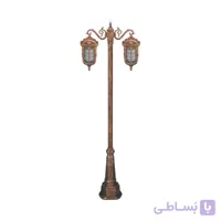 چراغ پارکی دو شاخه تکشیدفام مدل پادرا 8922D