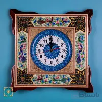 ساعت دیواری خاتم کاری کد 58