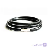 دستبند چرم طبیعی مردانه BLN1006