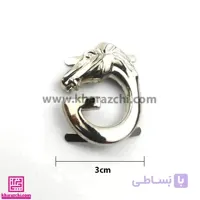 خرج کار تزیینی کد 08 اسب نقره ای