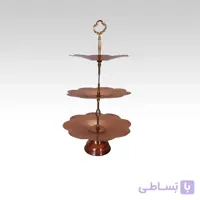شیرینی خوری سه‌طبقه مسی J001