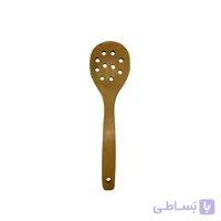 کفگیر چوبی سوراخ دار