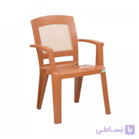 صندلی دسته دار پلاستیکی نظری مدل پرستیژ 507