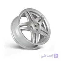 رینگ چرخ نقره ای Tiba سایز 14 اینچ