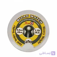 ساچمه تفنگ بادی بیژن مچ کالیبر 5.5