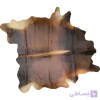 فرش پوست طبیعی گاو مدل 25.1پا