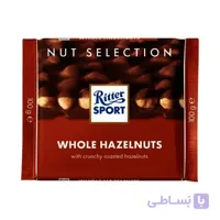 شکلات فندقی ریتر اسپرت Ritter sport وزن 100 گرم