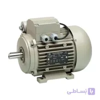 الکتروموتور تک فاز فریم 63 آلومینیومی 0.18 کیلووات (0.25 اسب) 1500 دور ایده آل ا Single-phase electric motor 63 frame 0.18 kW (0.25 hp) 1500 rpm